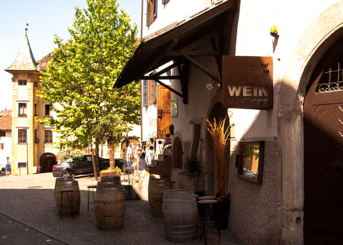 "Wein-Schmiede" :-) in der Andreas-Hofer-Straße
