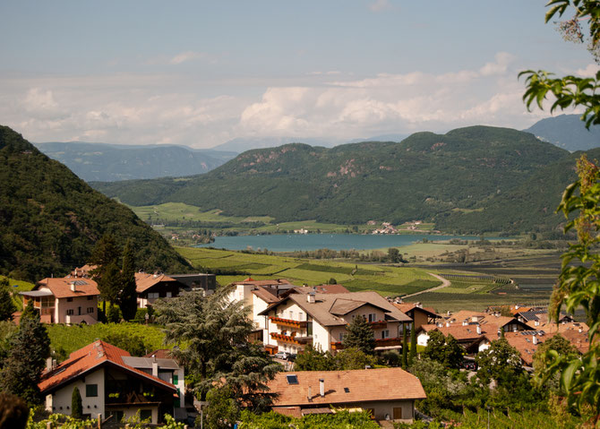 Den Kalterer See im Blick