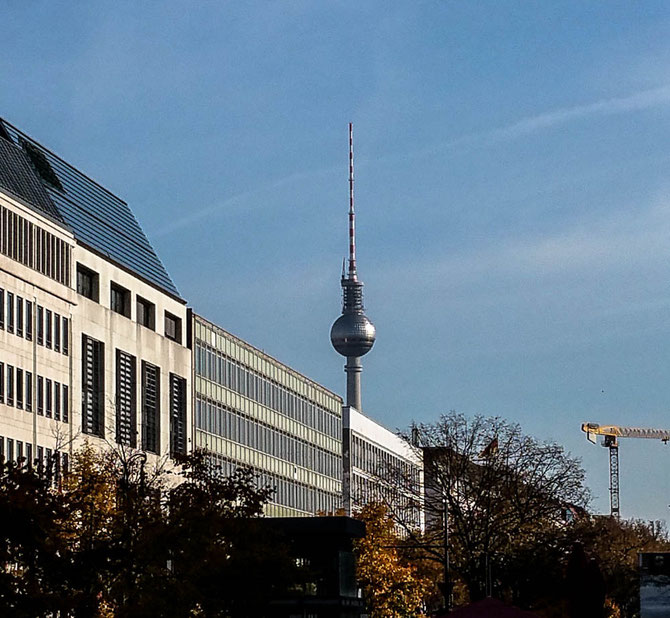 Blick auf den Berliner Fernsehturm