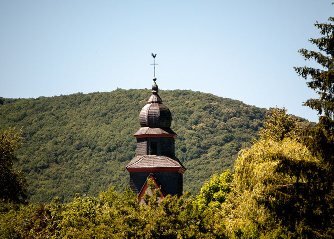 Turm der St. Peter Kirche.