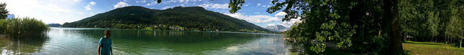 Abschied. Mondsee.