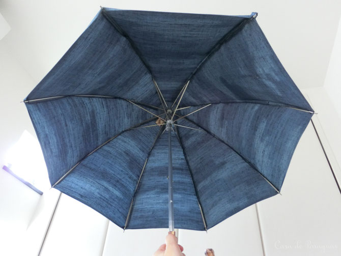 (※こちらの日傘は、天然木(竹)の持ち手、綿素材のロング日傘(日傘専用品)です)