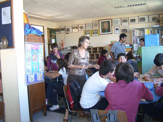 Taller Literario en Colegio "Lucila Godoy"AÑO 2007