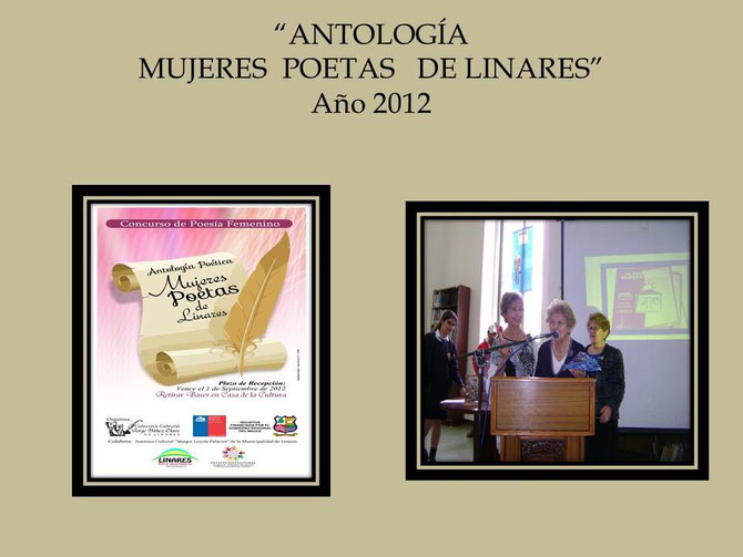 Premiación "Antología Poética" año 2012