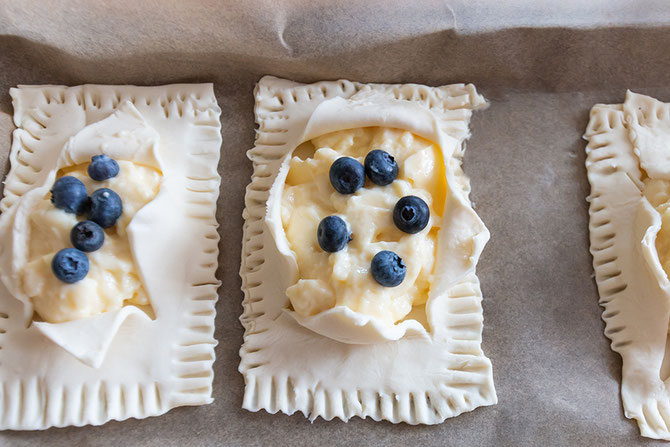 BläTterteigteilchen Mit Rhabarber - Rezepte Suchen