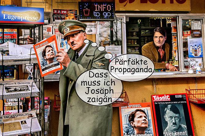 Jakob Augstein, Satire, Spiegel, Adolf Hitler, Lügenpresse