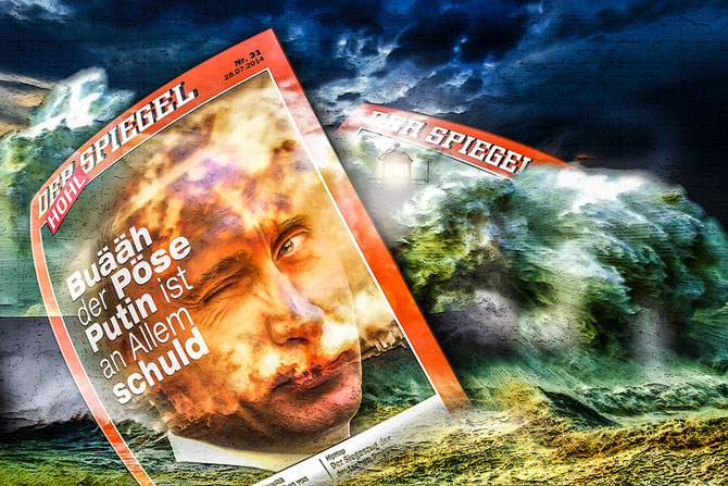 Der Spiegel, Wladimir Putin, Satire
