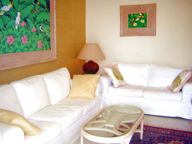 Exclusive Couchgarnitur im Ferienhaus Golf Ferienhaus