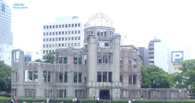Hosna had lived in Japan.  She visited Hiroshima two years ago.