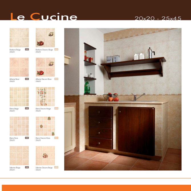rivestimenti cucine 20x20