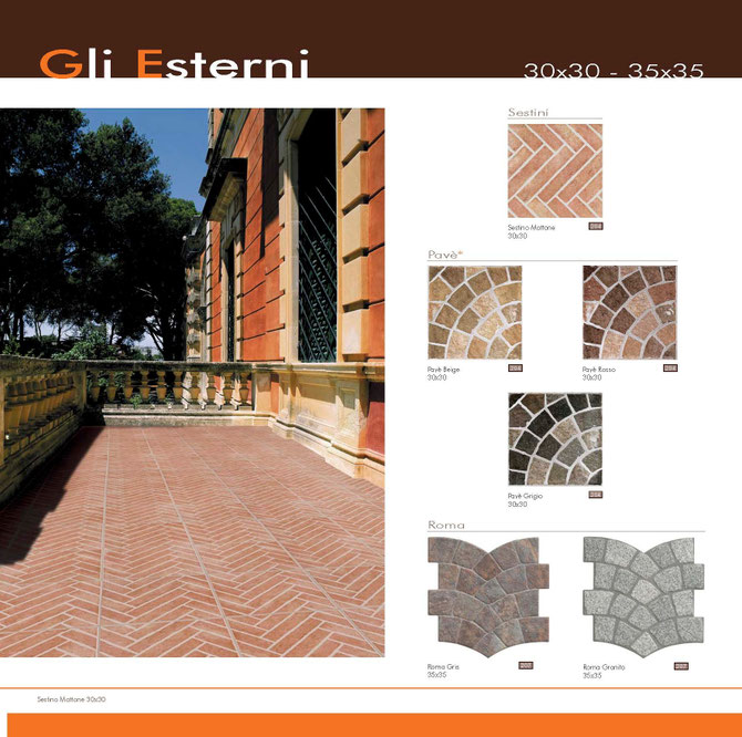 gli esterni 30x30 - 35x35