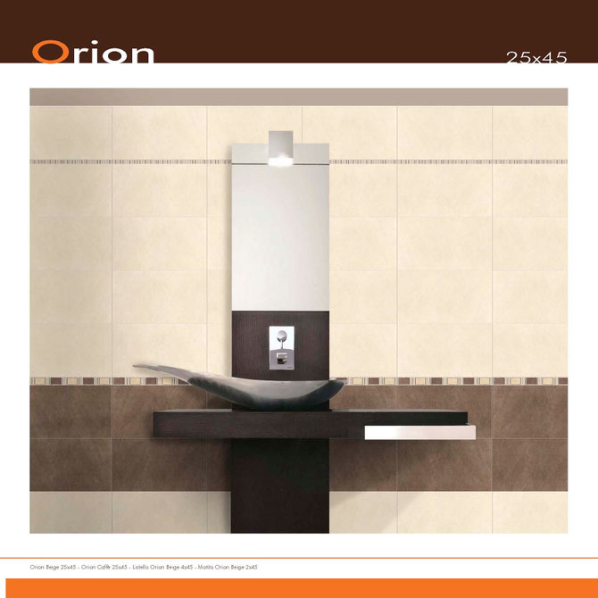 orion beige-caffè 25x45
