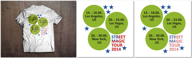 Tour T-Shirt Streetmagic Tour 2014