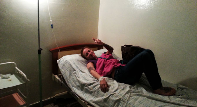 Krank in Marokko / im Krankenhaus