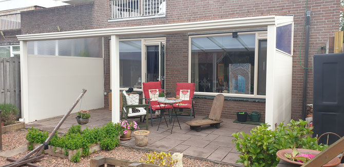 Almere veranda creme wit 