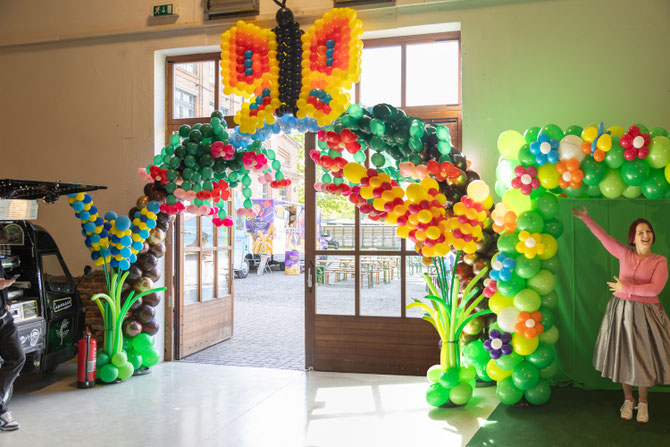 Ballondekoration für Events, Messen, Produktpräsentationen