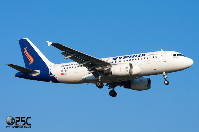 TS-IEG A319-112 3872 Syphax Airlines