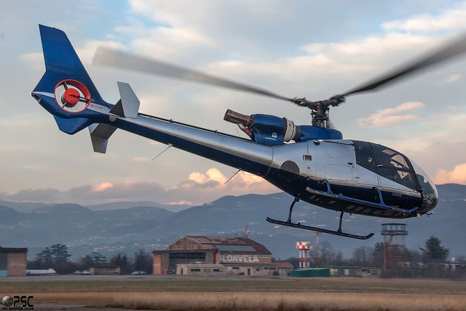 I-PNIC - Aerospatiale SA-341 / 342 Gazelle - @ Aeroporto Verona Boscomantico © Piti Spotter Club Verona 