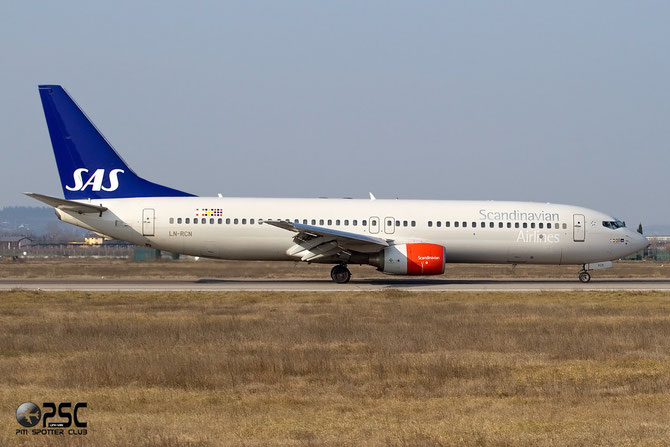 LN-RCN B737-883 28318/529 SAS Scandinavian Airlines - Scandinavian Airlines System