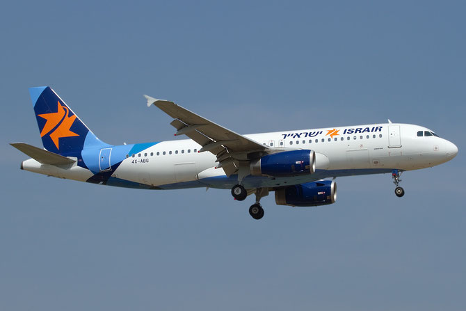 4X-ABG A320-232 4413 Israir