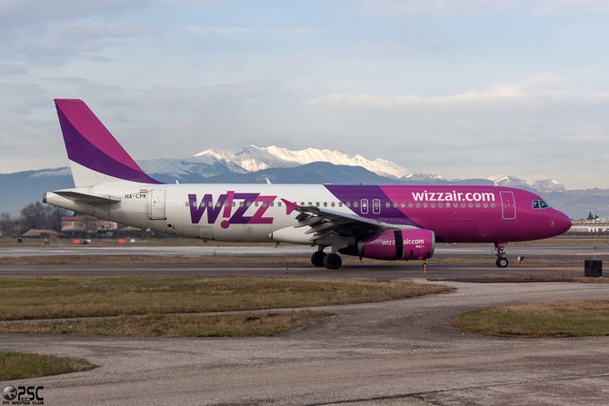 HA-LPK A320-232 3143 Wizz Air @ Aeroporto di Verona © Piti Spotter Club Verona