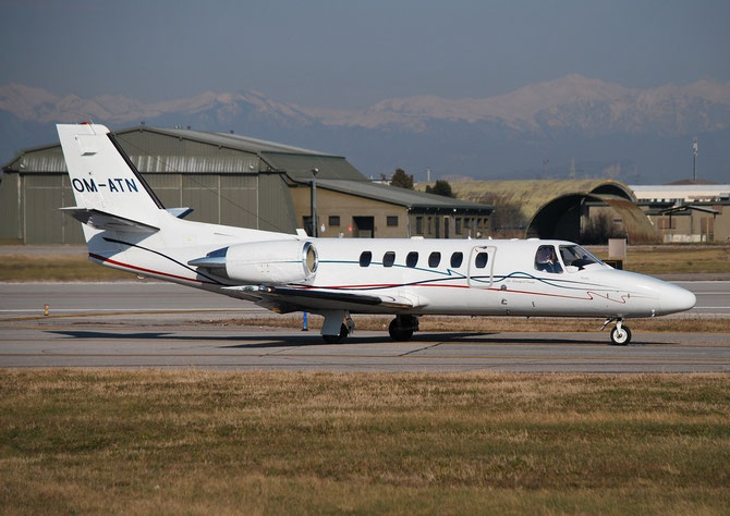 OM-ATN Ce550 Bravo 550-1040 Air-Transport Europe @ Aeroporto di Verona © Piti Spotter Club Verona