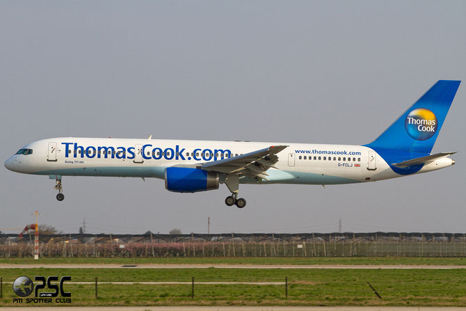 G-FCLJ B757-2Y0 26160/555 Thomas Cook Airlines @ Aeroporto di Verona © Piti Spotter Club Verona