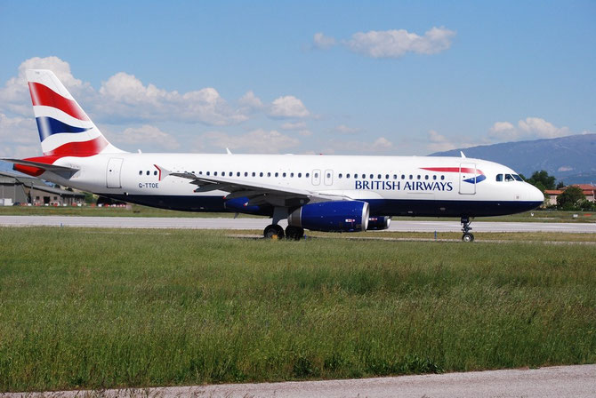 G-TTOE A320-232 1754 British Airways