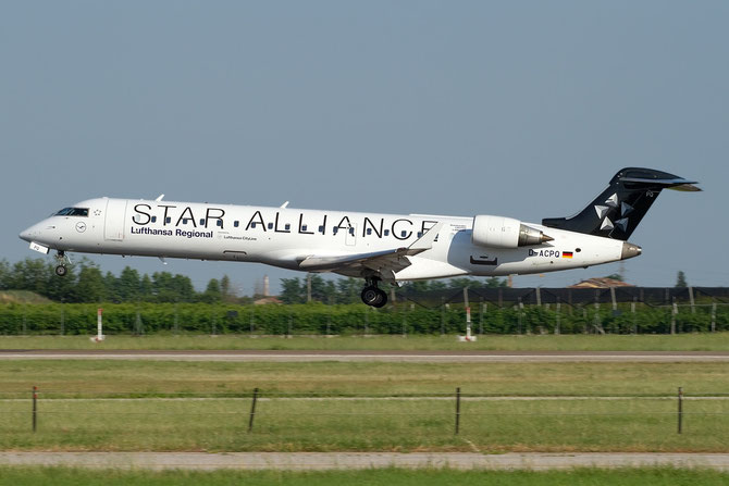 Canadair Regional Jet - MSN 10091 - D-ACPQ @ Aeroporto di Verona © Piti Spotter Club Verona