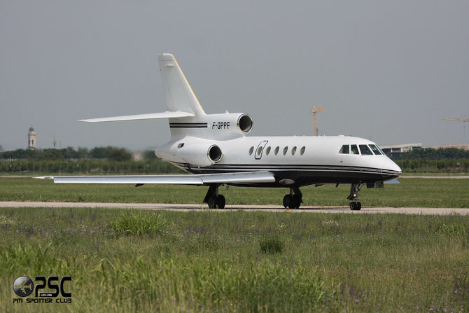 F-GPPF Falcon 50 65 Pierre Fabre SA