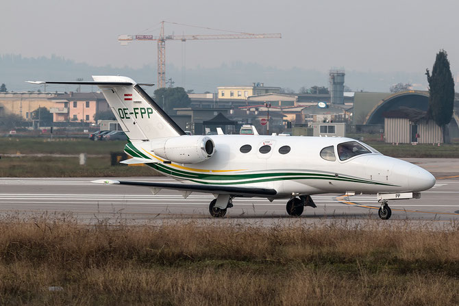 OE-FPP Ce510 510-0186 GlobeAir AG @ Aeroporto di Verona © Piti Spotter Club Verona