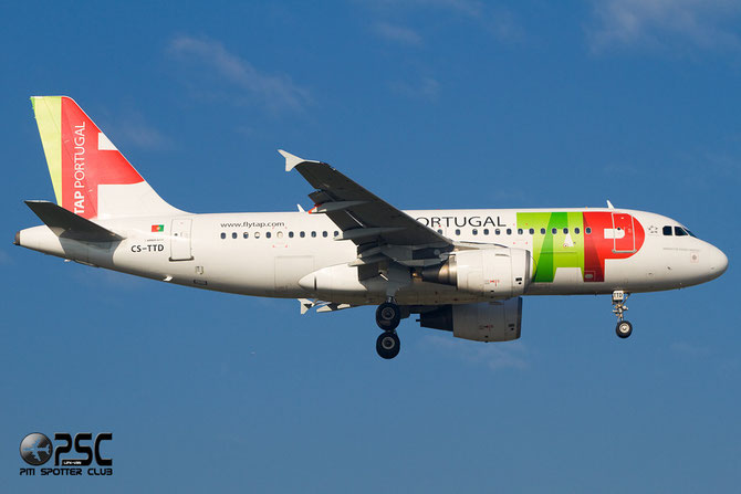 CS-TTD A319-111 790 TAP Portugal - Transportes Aéreos Portugueses @ Aeroporto di Verona © Piti Spotter Club Verona