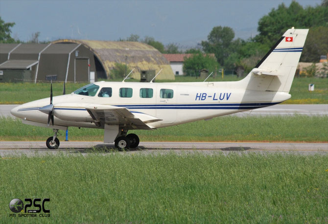 HB-LUV Cessna T303 Crusader C303 T30300058 L2P   4B1F29 303 Flyers AG