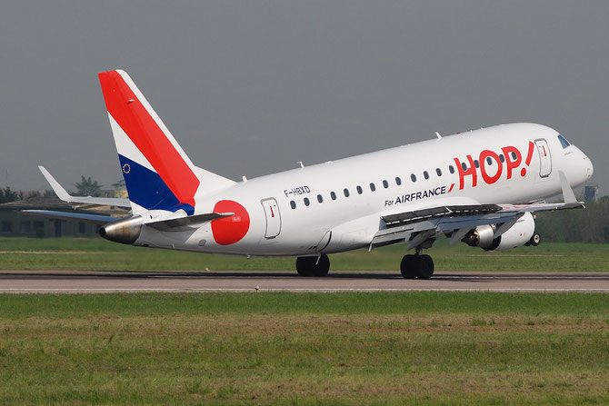 Embraer 170 - MSN 281 - F-HBXD (Hop! livery) @ Aeroporto di Verona © Piti Spotter Club Verona