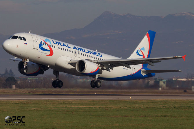 VP-BKB A320-214 3189 Ural Airlines @ Aeroporto di Verona © Piti Spotter Club Verona