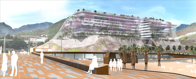 Proyecto Dominique Perrault, Playa Las Teresitas, Tenerife