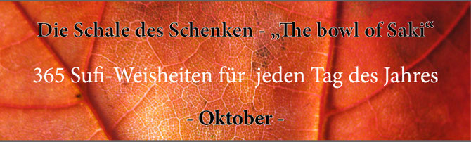 Die Schale des Schenken - 365 Sufi-Weisheiten für jeden Tag des Jahres