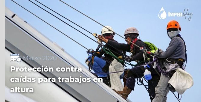 La mejor protección en trabajos en altura