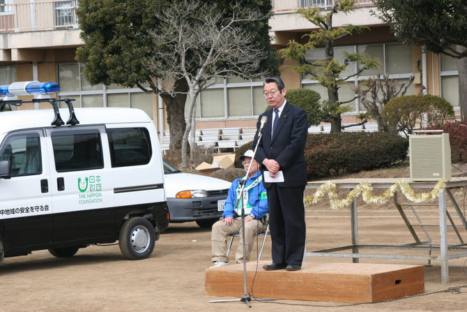 茨城県議会議員八島様からの祝辞