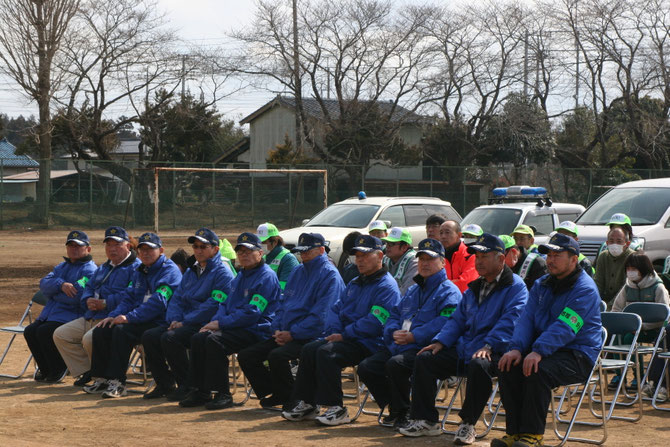土浦セーフィティマイタウン(前列青いジャンパー)の皆様