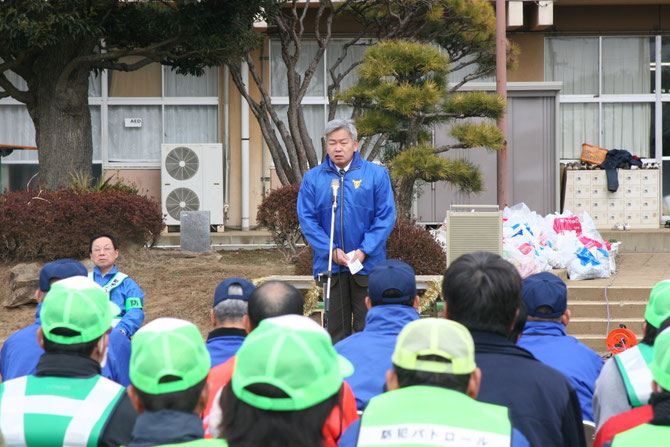 土浦市役所生活安全課長須田様からの祝辞