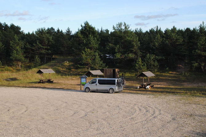 Estland, Wild Camping, Opel Vivaro