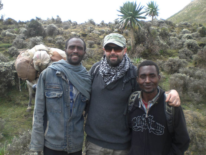 Bale Mountains, Pferdetrekking, Bale Trek, Äthiopien, Reiseführer, Afrika