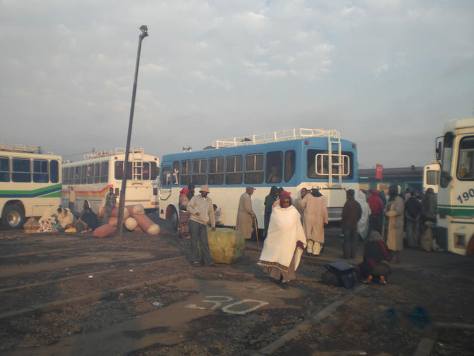 Äthiopien, Busbahnhof, Addis Abeba, Afrika