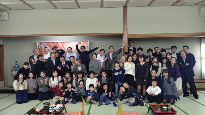 万松青果新年会　石長松菊園