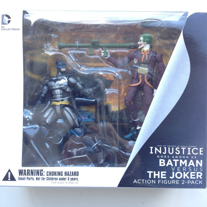 Injustice Gods Among Us - Batman versus The Joker action figures
