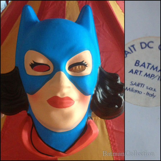 Vintage Batgirl Mask from Italy
