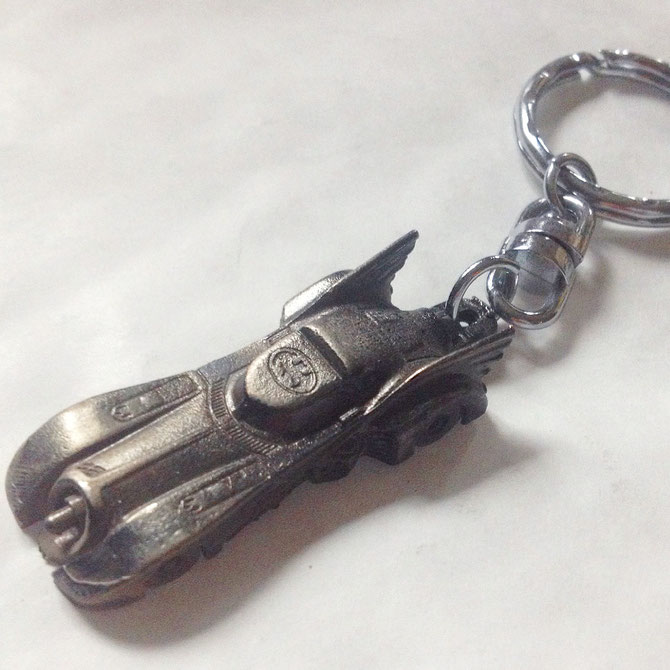 Batmobile keychain from 1989, made in Japan