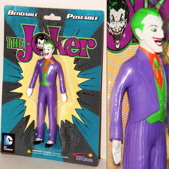 Bendable Joker figure, by NJCroce.
