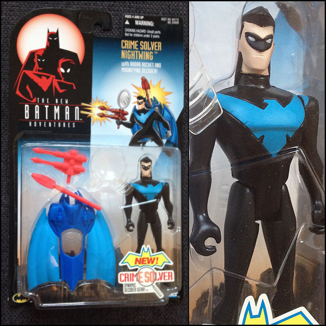 Crime Solver Nightwing action figure.